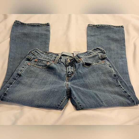 Levi's 515 Boot Cut Jeans Size 4S - Picture 3 of 9